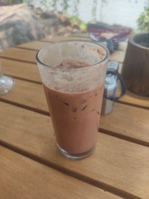Iced cacao at El Pital in Ometepe