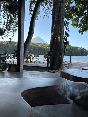 View!  at El Pital in Ometepe