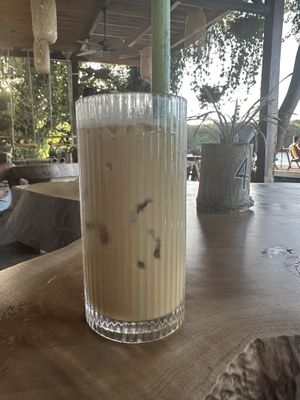 Iced coffee  at El Pital in Ometepe