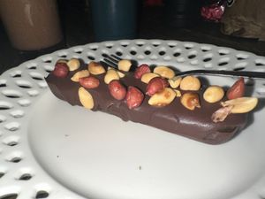 Cashew snickers!!!  at El Pital in Ometepe