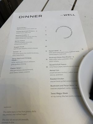 I ordered the smoked mushroom conserva and dolmas per the waitress’s recommendation and they were bite fabulous! at The Well in Austin