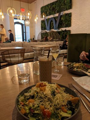 Vegan salad at The Well in Austin