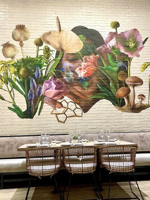 Mural inside   at The Well in Austin