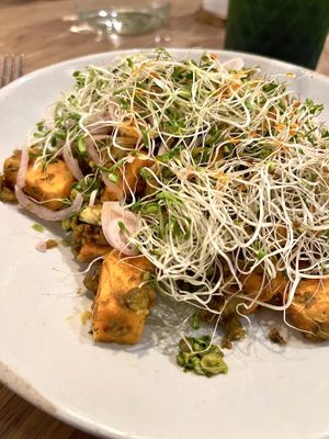 Vegan chorizo hash   at The Well in Austin