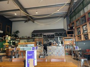 Interior  at The Warehouse Cafe in Liverpool