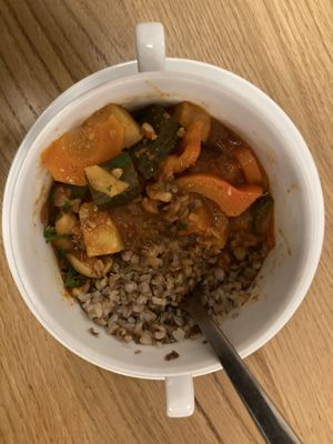 Vegan “gulasz"  at Knajpa Artystyczna in Kazimierz Dolny