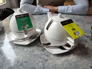 Green and jasmine tea at Parkowa in Radom