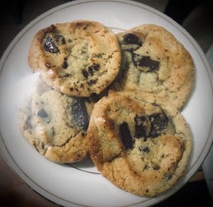 Vegan treats on arrival at Tin Lid Cottage in Banton