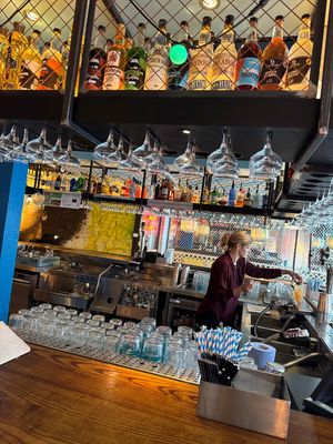bar area  at Turtle Bay in Colchester