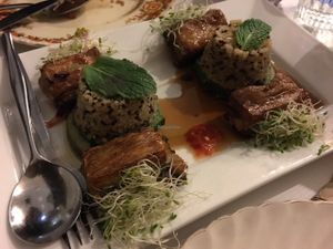 caramelised layers soooo good at Nourishing Quarter in Redfern