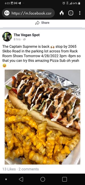  at The Vegan Spot - Food Truck in Fayetteville