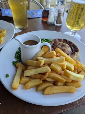 Vegan pie (special) at The Spyglass Inn in Ventnor