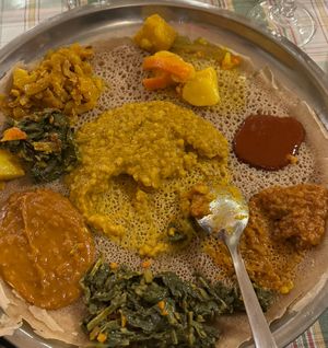 Chef’s mix  at Asmara in Rome