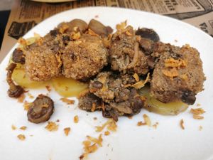 Albóndigas at Acherito in Jaca