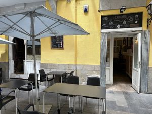 Outside (terrace)  at Acherito in Jaca