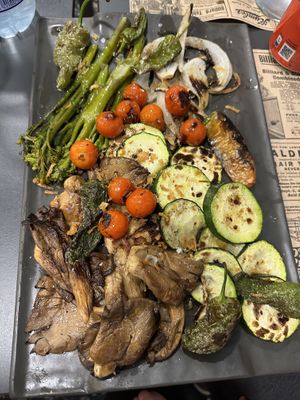 Parrillada de verduras  at Acherito in Jaca