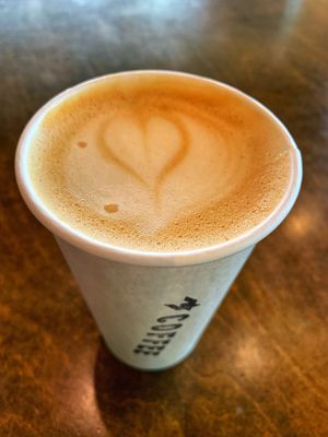   at Houndstooth Coffee in Austin