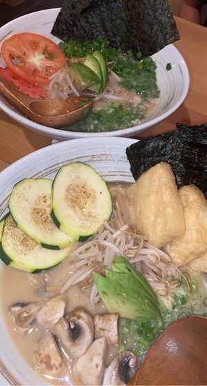 Michi vegetable ramen at Michi Ramen in Tampa