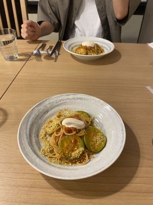 pasta  at Saishoku Ryouri F - Vegan Restaurant F in Kyoto