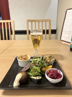 Appetizer platter  at Saishoku Ryouri F - Vegan Restaurant F in Kyoto