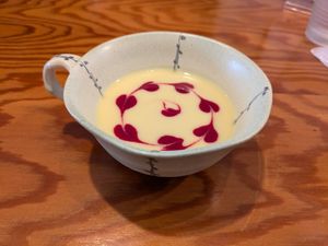 Soup at Saishoku Ryouri F - Vegan Restaurant F in Kyoto