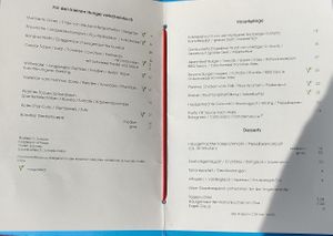 Permanent Menu at Hotel Castell in Zuoz