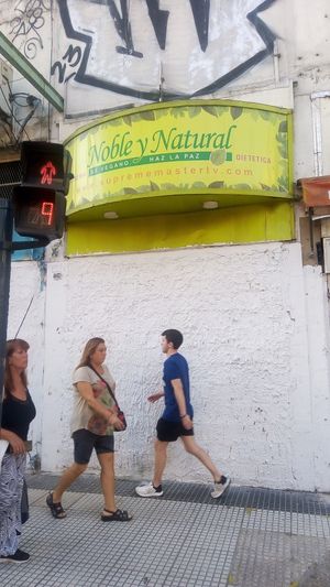 Has been one of my favorite places for many years, but this what I saw when I went there today:( at Noble y Natural in Buenos Aires