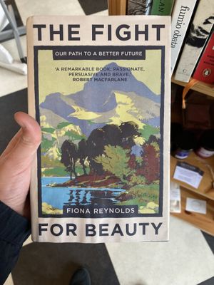 One of the many interesting things to read   at FRONT Community Hub in Charlton Kings