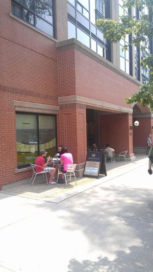 Outside at Indochine Banh Mi in Halifax