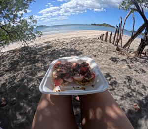 PB toast to go   at Costa Juice in Tamarindo