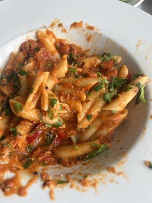 Penne Arabbita the best one i have had till date.  at Trattoria in Bowness-on-windermere