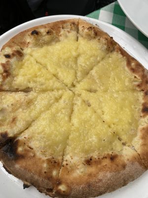 Garlic Pizza with Cheese   at Trattoria in Bowness-on-windermere