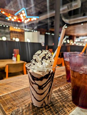 Chocolate shake! at Big Orange in Rogers