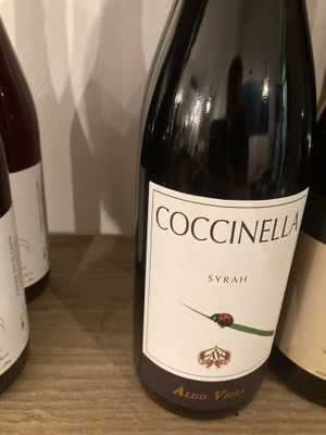 vegan wine   at La Cucina Dei Colori in Catania