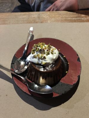 Hazelnut dessert  at La Cucina Dei Colori in Catania