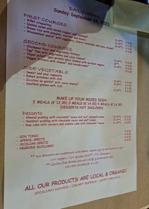  at La Cucina Dei Colori in Catania