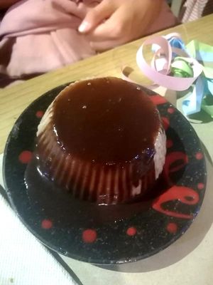 Almond Pudding at La Cucina Dei Colori in Catania