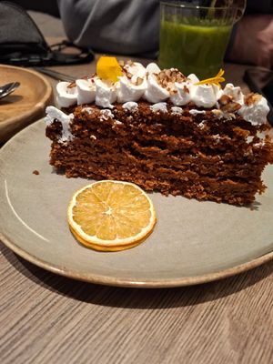 Carrot cake at Noranta Tres in Escaldes-engordany
