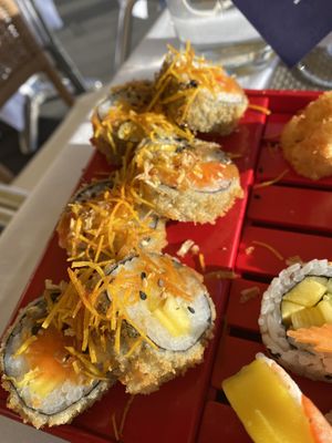 Vegan Sushi  at Buddha & Sakura in Calheta