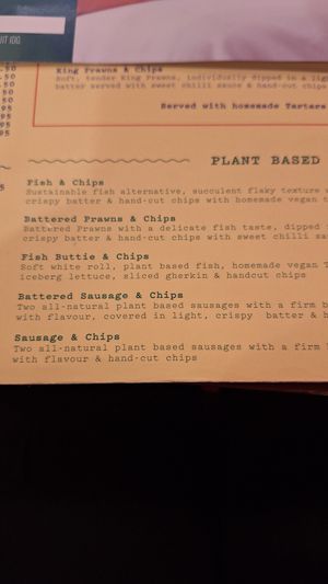 Several pant based options on the menu 🌱🌱🌱👌🏻👌🏻👌🏻 at Golden Union in London