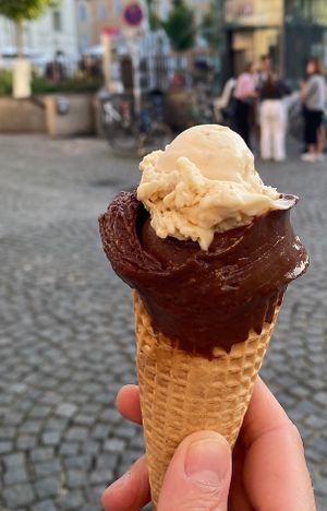 Schoko-Orange   at Stenz Eis in Regensburg
