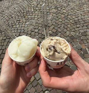   at Alberto Creperia Gelateria in Gargnano