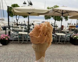  at Gelateria Azzurra in Gargnano