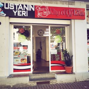 The shop at King of Çiğ Köfte in Aachen