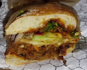 Chuckwich at Living on the Veg in Manahawkin