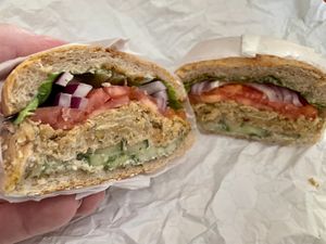 The *Crabby Patrick* 🦀 🧑‍🍳   at Living on the Veg in Manahawkin