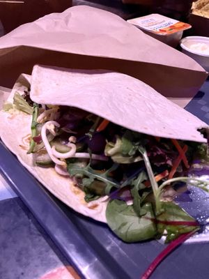 Fabula: wrap tempeh 🤗  at Efteling in Kaatsheuvel