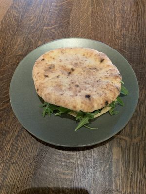 Flatbread falafel   at Efteling in Kaatsheuvel