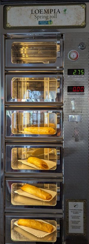 loempia (spring roll) @ Station de Oost at Efteling in Kaatsheuvel