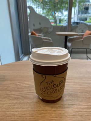 Best latte ever  at The Chocolate Chip Bakery in Miami